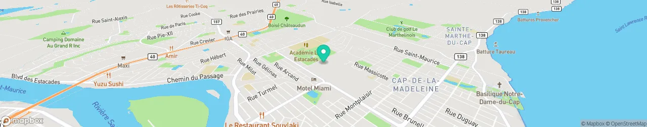 borne de recharge sur la carte