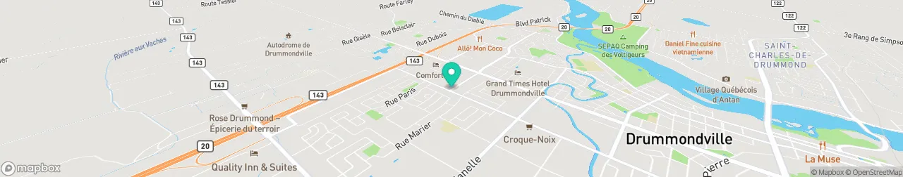 ev charging station on the map