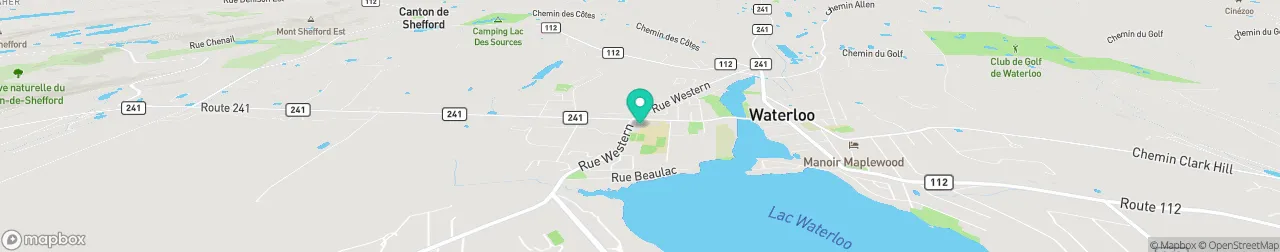 ev charging station on the map