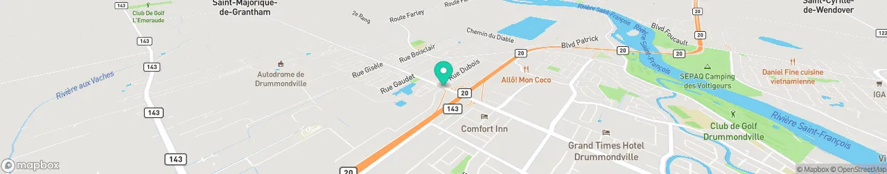 ev charging station on the map