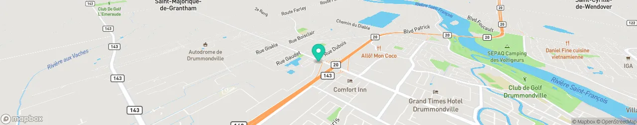 ev charging station on the map