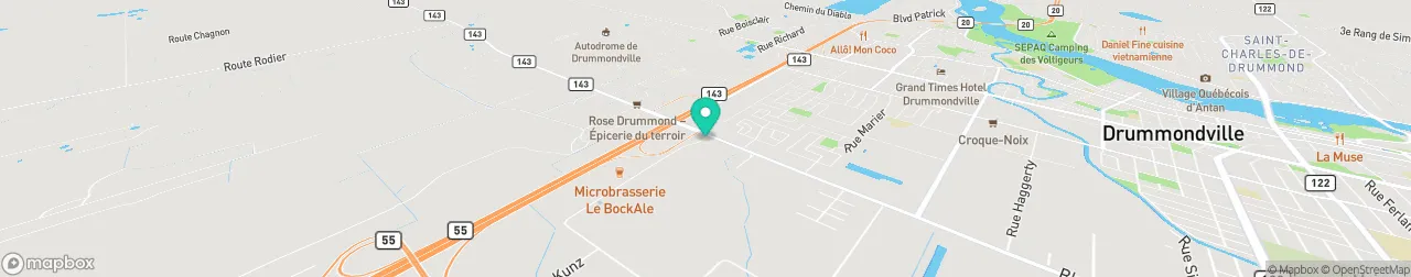 ev charging station on the map