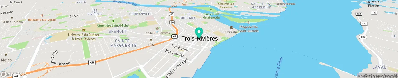 ev charging station on the map