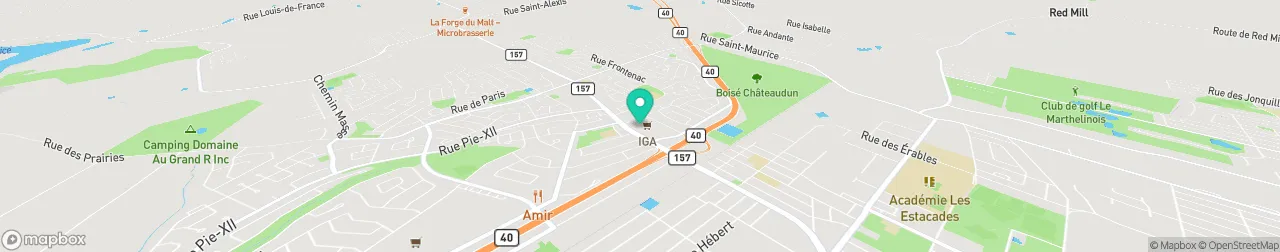 ev charging station on the map