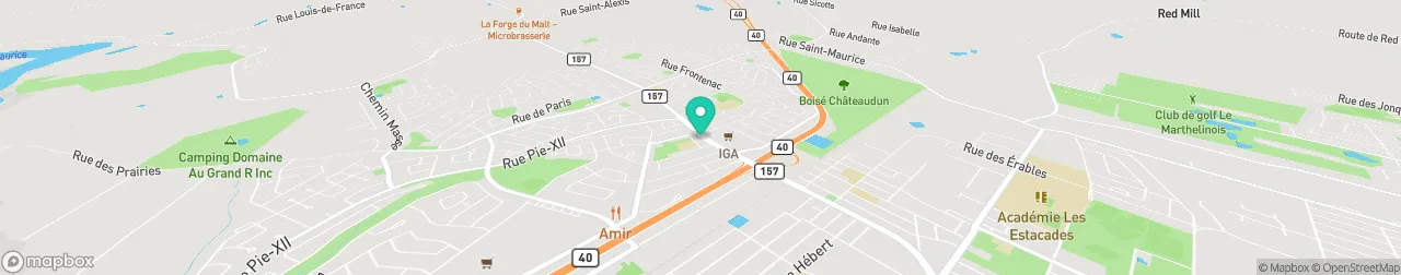 ev charging station on the map