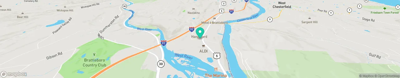 ev charging station on the map