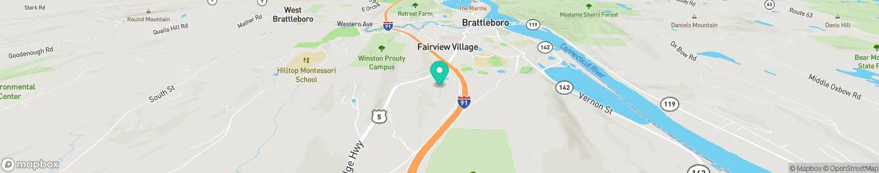 borne de recharge sur la carte