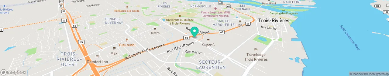 ev charging station on the map