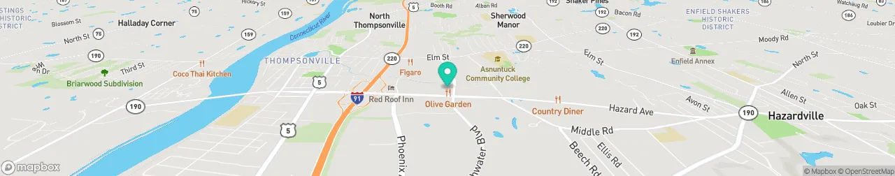 ev charging station on the map