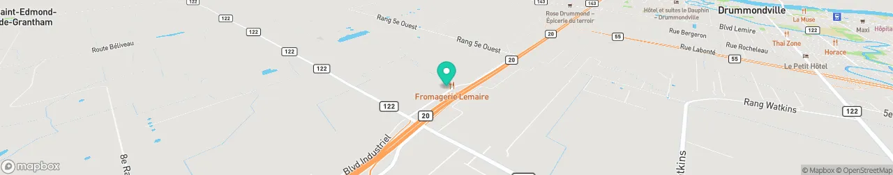 borne de recharge sur la carte