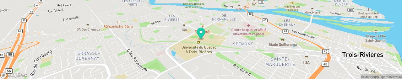 ev charging station on the map