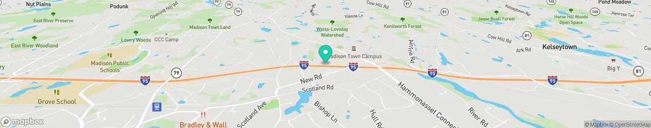 ev charging station on the map