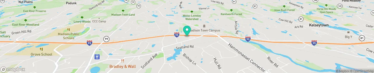 borne de recharge sur la carte