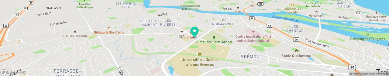 ev charging station on the map