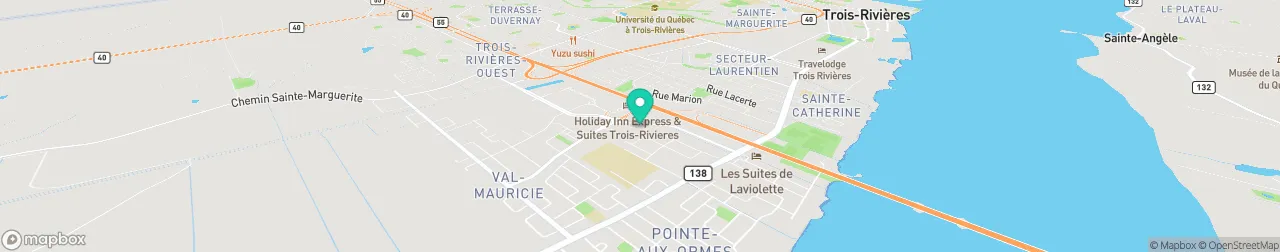 borne de recharge sur la carte