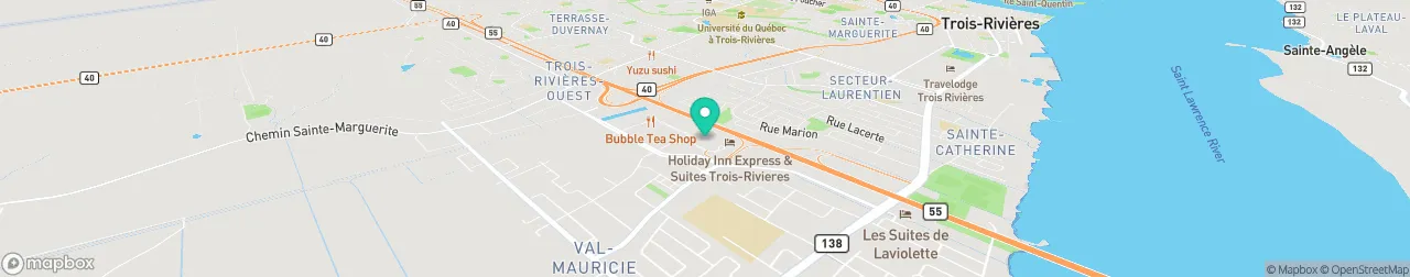 ev charging station on the map