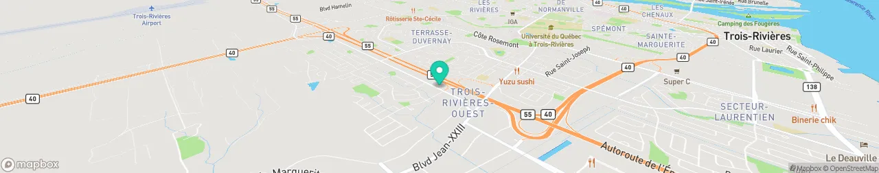 ev charging station on the map