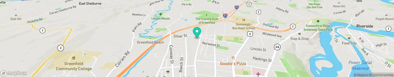 borne de recharge sur la carte