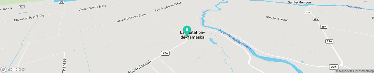 borne de recharge sur la carte