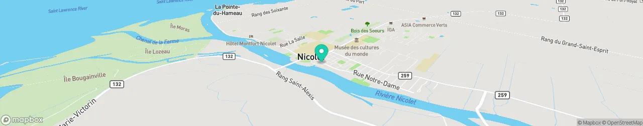 ev charging station on the map