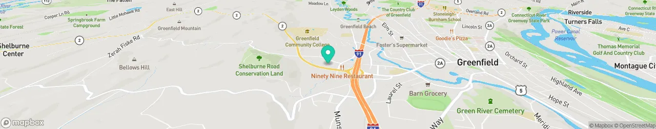 borne de recharge sur la carte