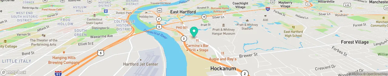 borne de recharge sur la carte