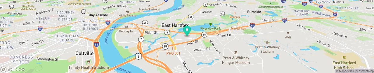 borne de recharge sur la carte