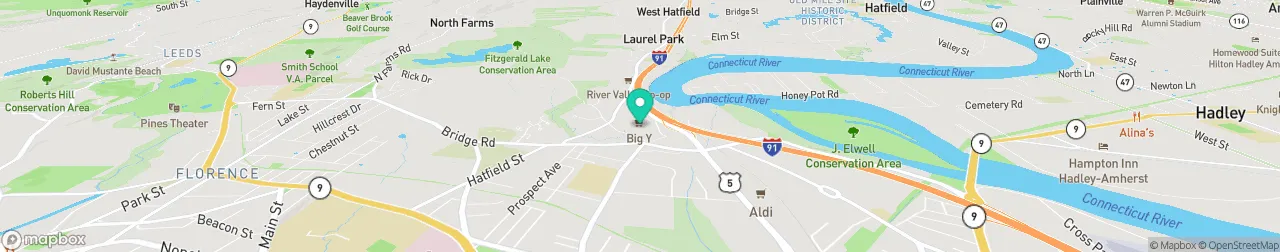 ev charging station on the map