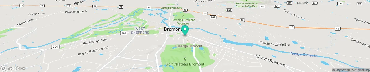 borne de recharge sur la carte