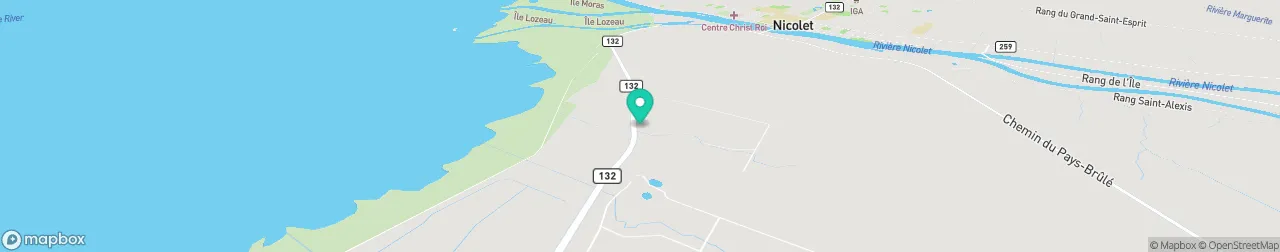 borne de recharge sur la carte