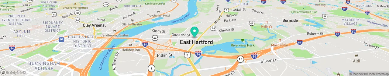 borne de recharge sur la carte