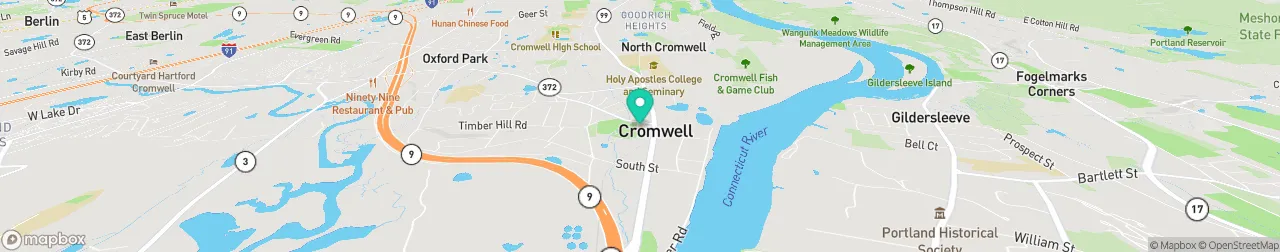 ev charging station on the map