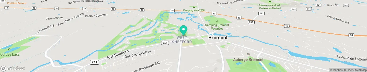 borne de recharge sur la carte