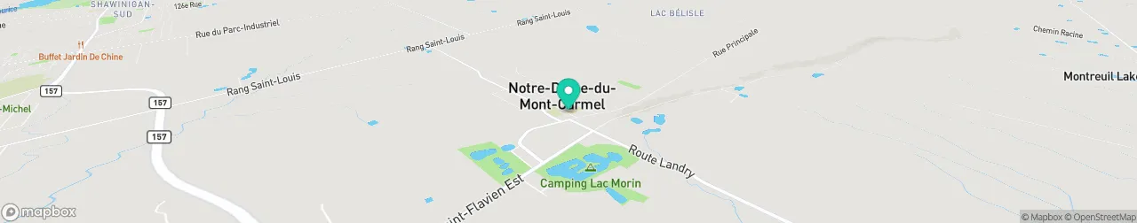 borne de recharge sur la carte