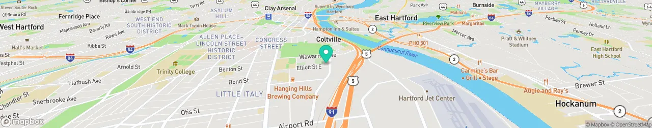 borne de recharge sur la carte