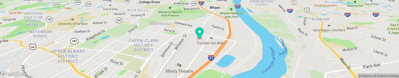 ev charging station on the map