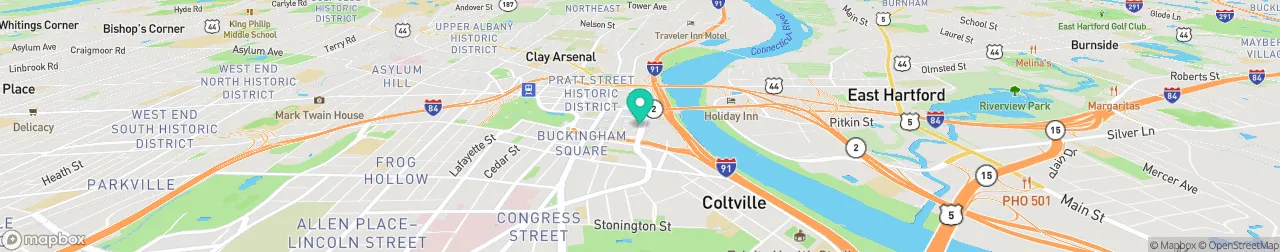 borne de recharge sur la carte