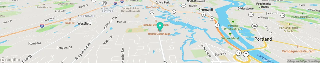 borne de recharge sur la carte