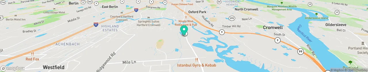 borne de recharge sur la carte