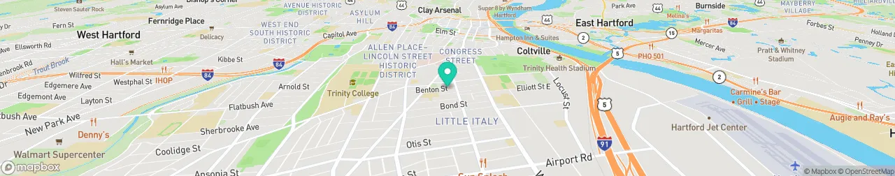 borne de recharge sur la carte