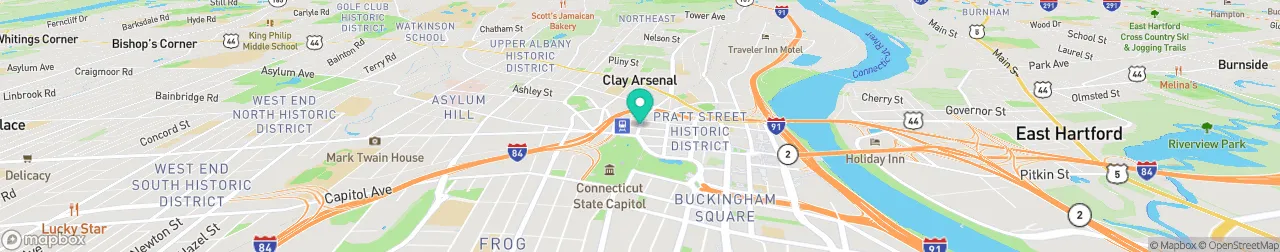 borne de recharge sur la carte