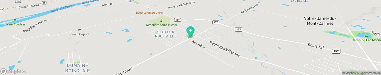 borne de recharge sur la carte