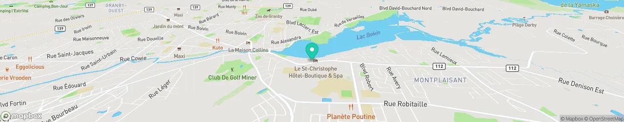 borne de recharge sur la carte