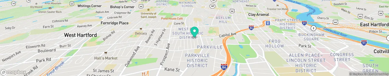 borne de recharge sur la carte