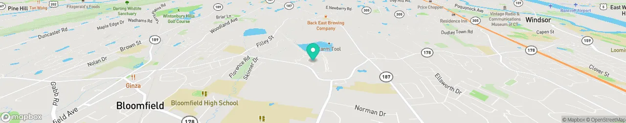 borne de recharge sur la carte