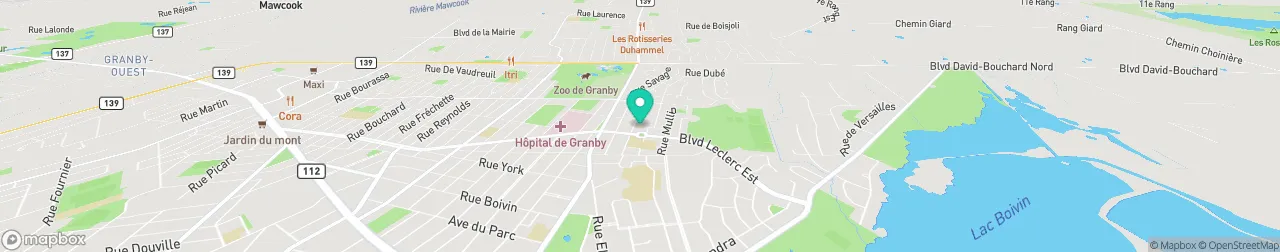 borne de recharge sur la carte