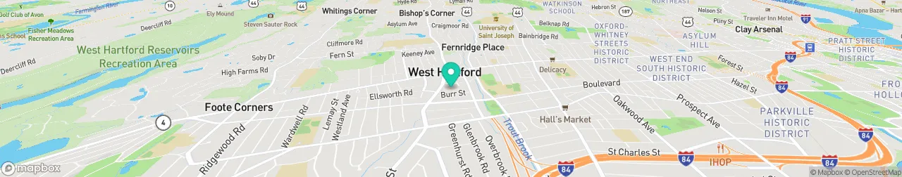 borne de recharge sur la carte