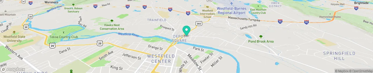 borne de recharge sur la carte