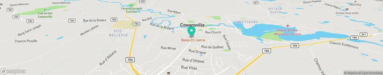 borne de recharge sur la carte