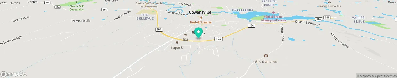 ev charging station on the map